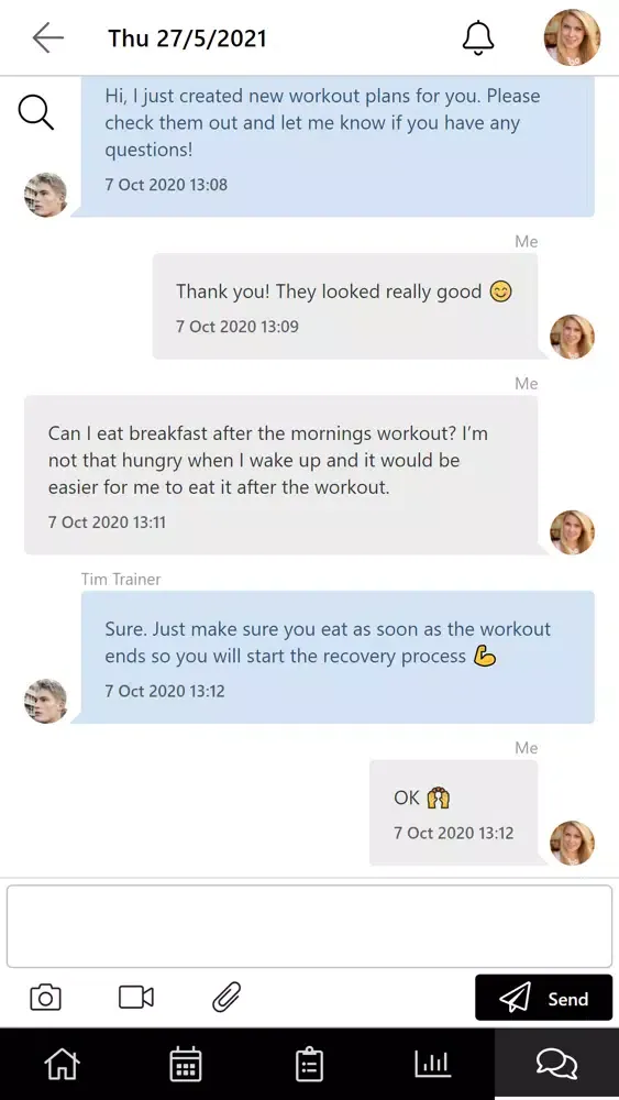 Capturas de pantalla de Wolf Fit App