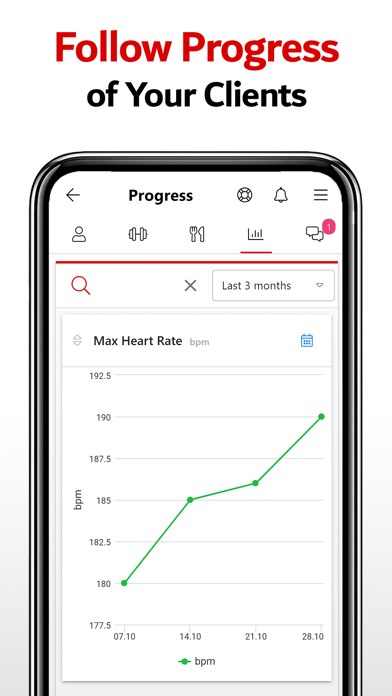 Capturas de pantalla de Trainero Coach App