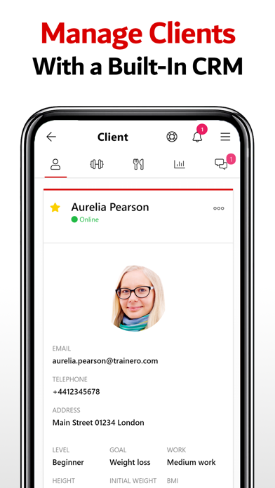 Capturas de pantalla de Trainero Coach App