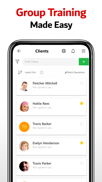 Capturas de pantalla de Trainero Coach App