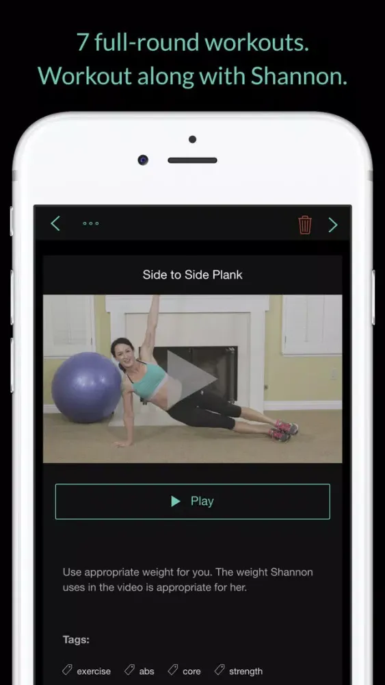 Abs, Core & Flat Belly: Women's Home Workout Series スクリーンショット