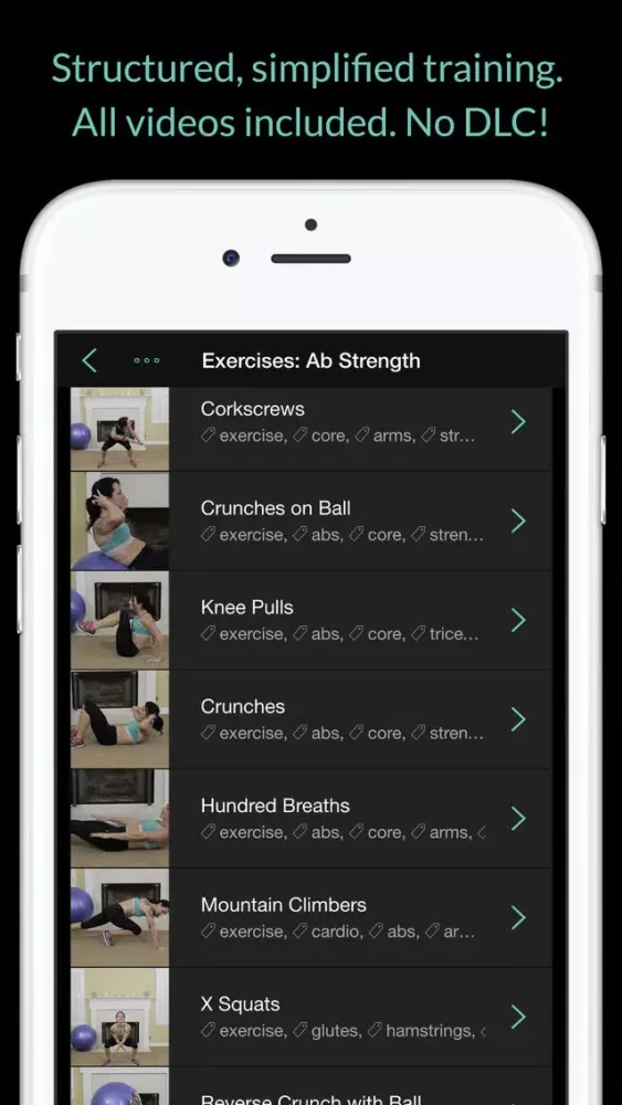 Abs, Core & Flat Belly: Women's Home Workout Series スクリーンショット