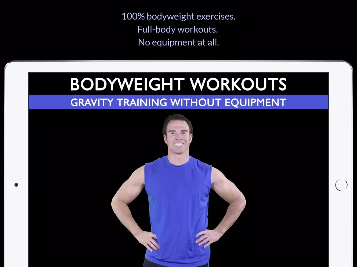 Bodyweight Workouts: Gravity Training Without Equipment iPad  Screenshots