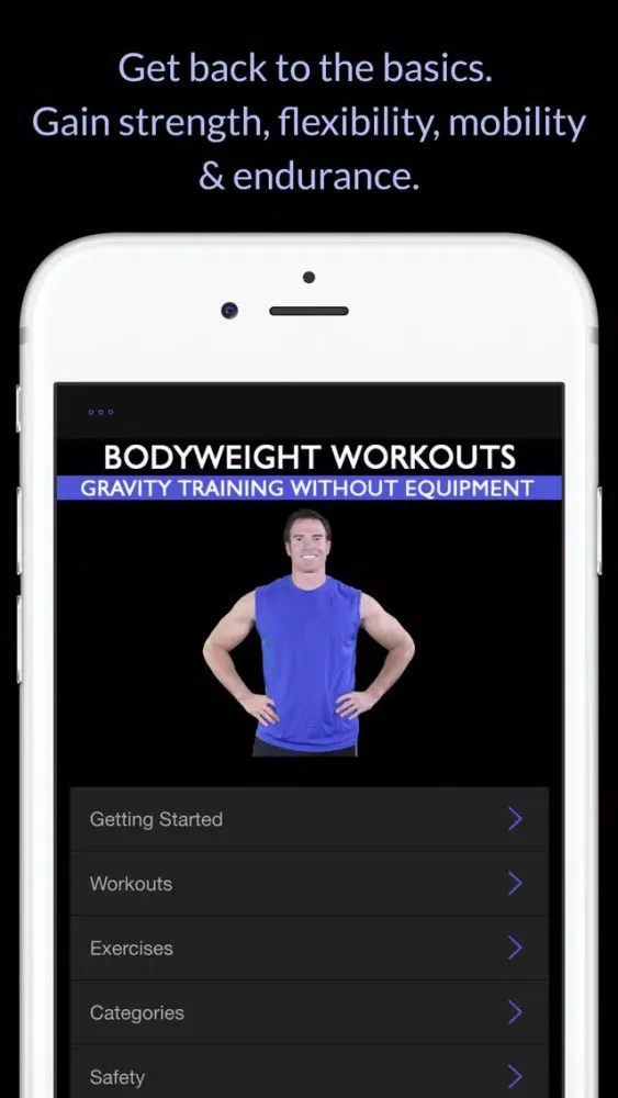 Bodyweight Workouts: Gravity Training Without Equipment Screenshots