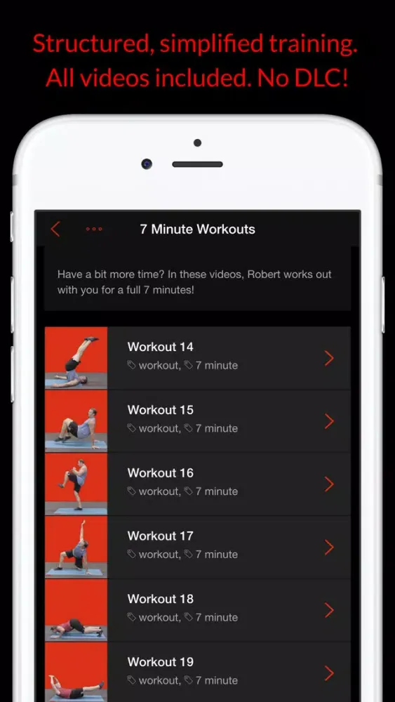 5 to 7 Minute Workouts: Quick Exercises For When Life Gets Busy سکرین شاٹس