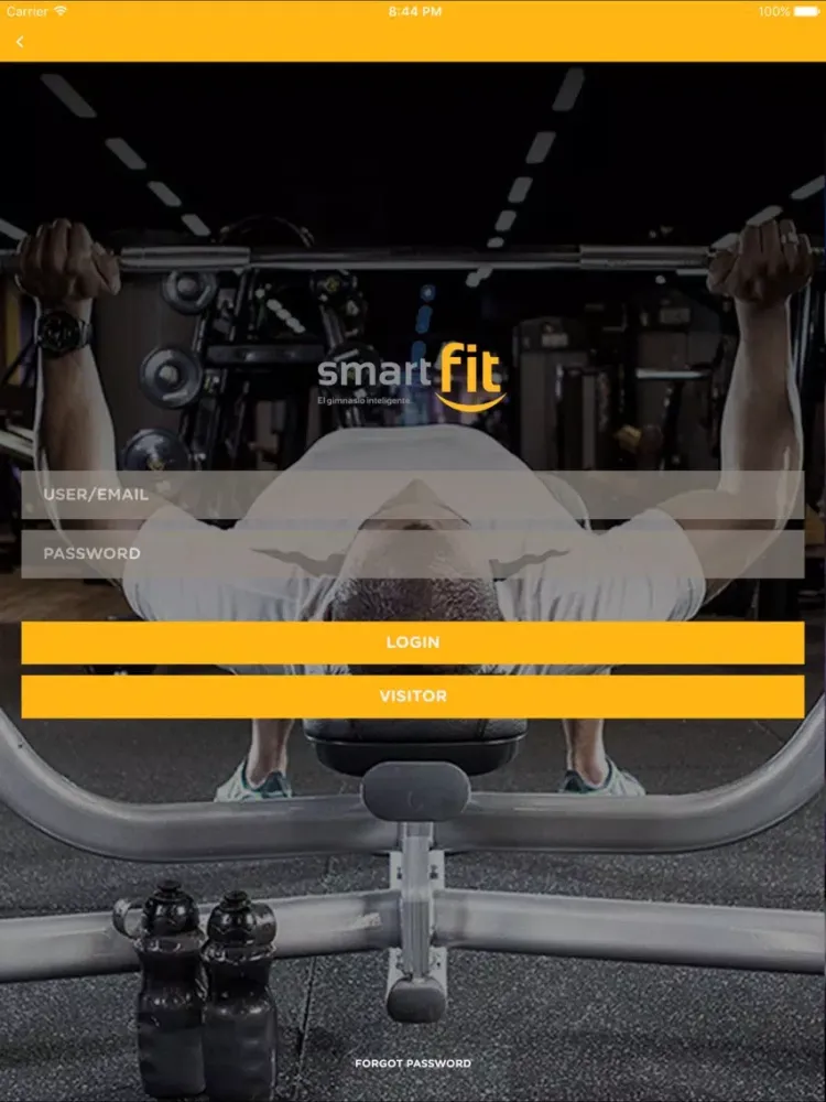Ảnh chụp màn hình của SMARTFIT APP iPad 