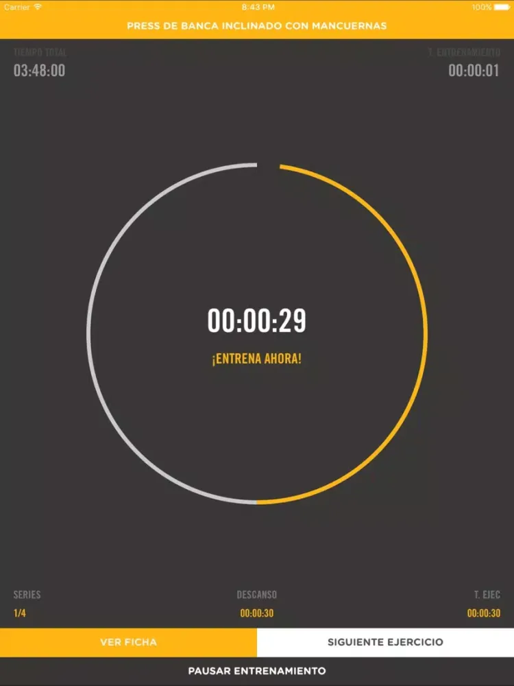 Ảnh chụp màn hình của SMARTFIT APP iPad 