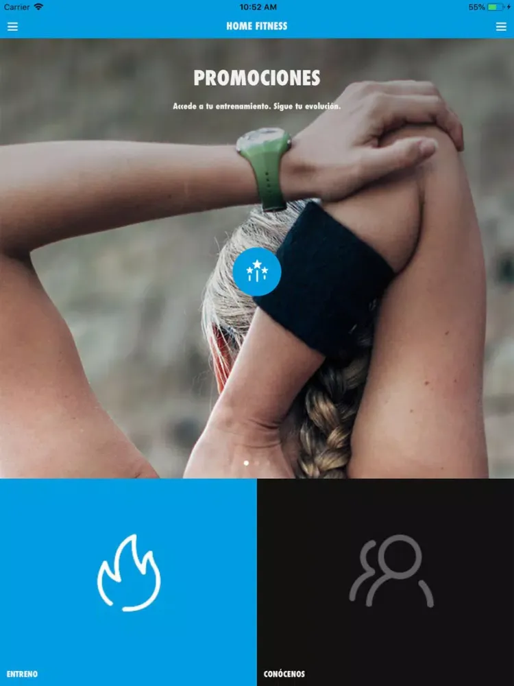 Zrzuty ekranu Home Fitness iPad 