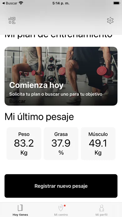 Capturas de tela do Spinning Center Gym