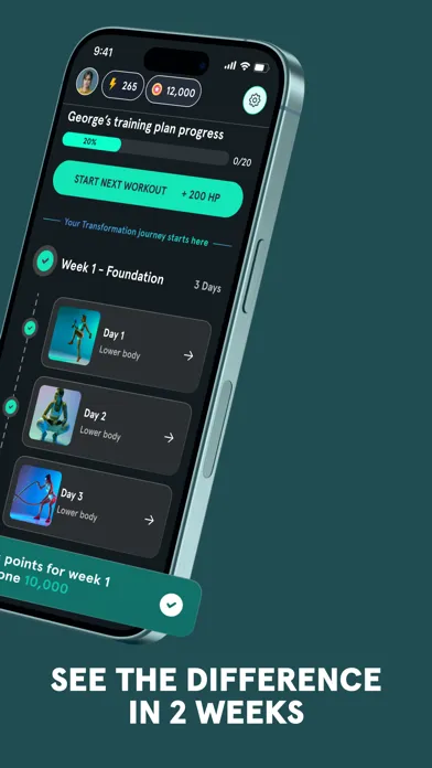 Capturas de pantalla de TrainMate - AI Fitness Coach