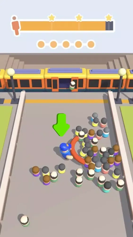 Capturas de tela do Train Rush 3D