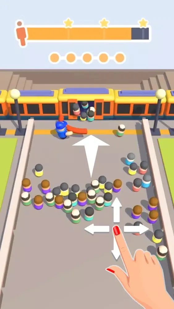 Capturas de tela do Train Rush 3D