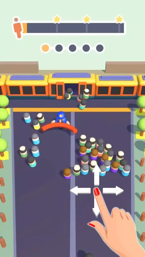 Capturas de tela do Train Rush 3D