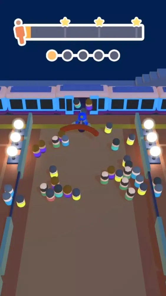 Capturas de tela do Train Rush 3D