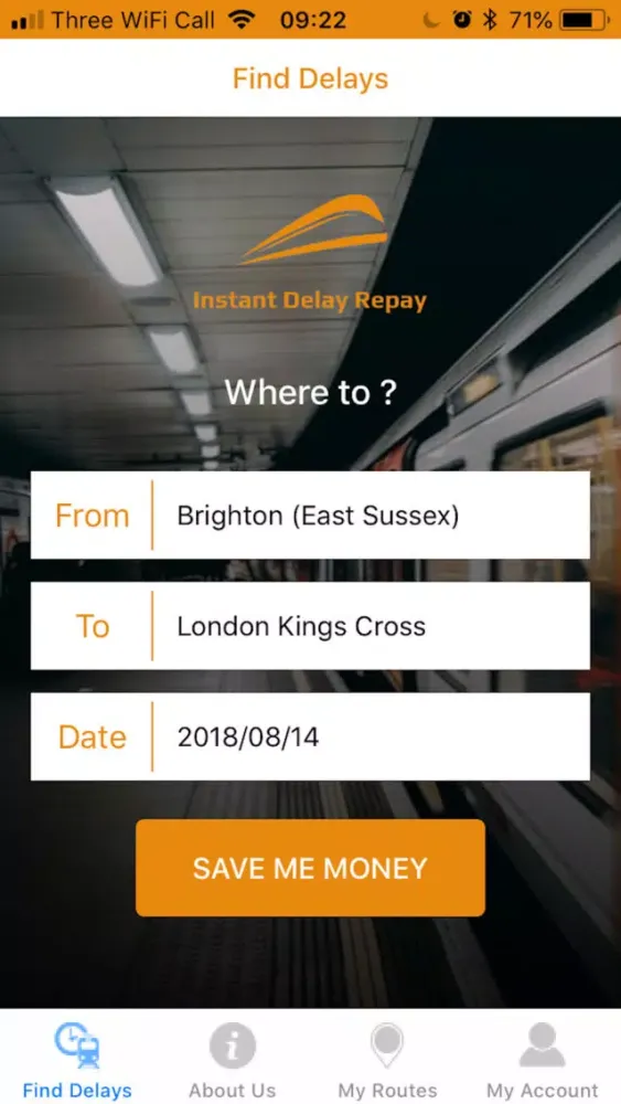 Instant Delay Repay سکرین شاٹس