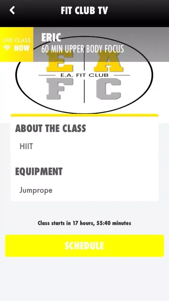 Fit Club TV应用截图