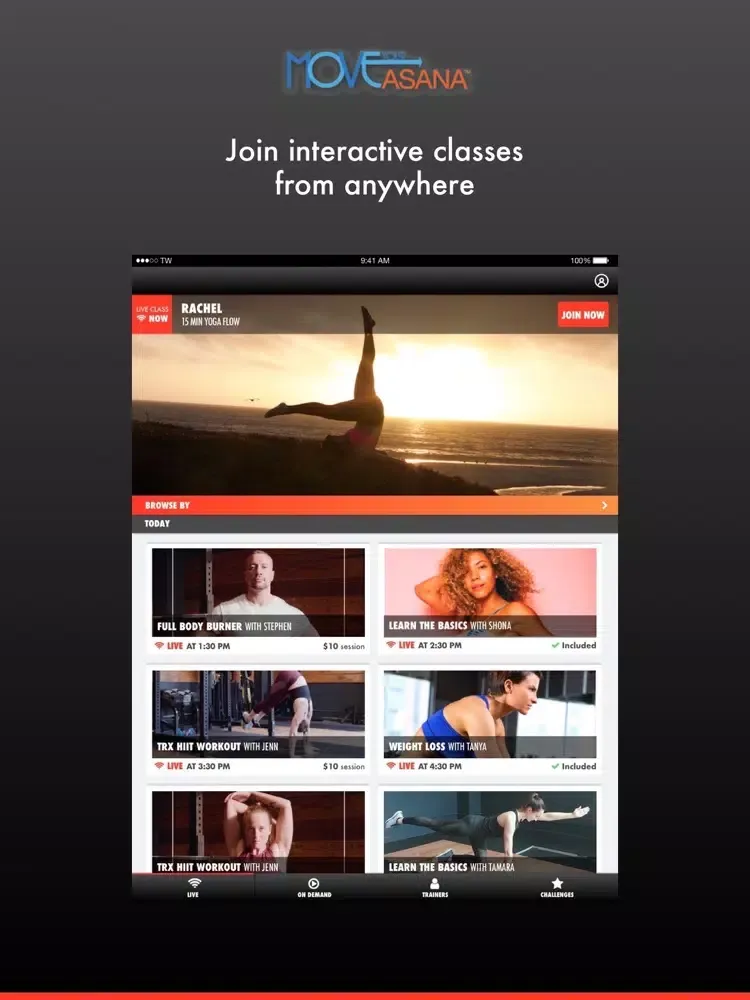تصاویر Move Your Asana iPad 