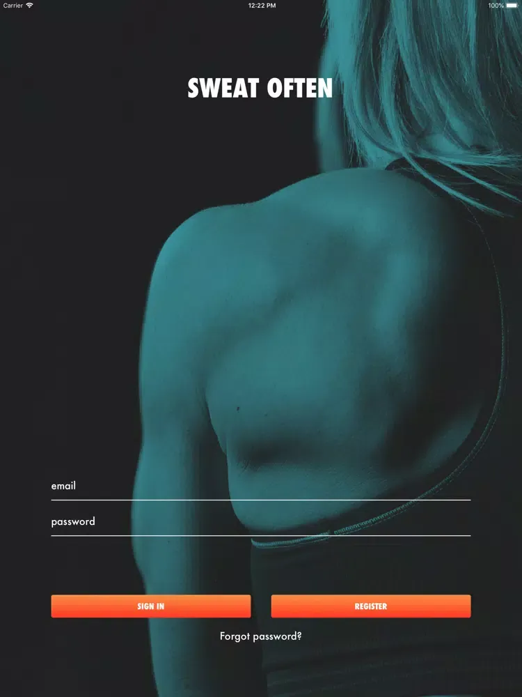 SWEAT OFTEN iPad  스크린샷