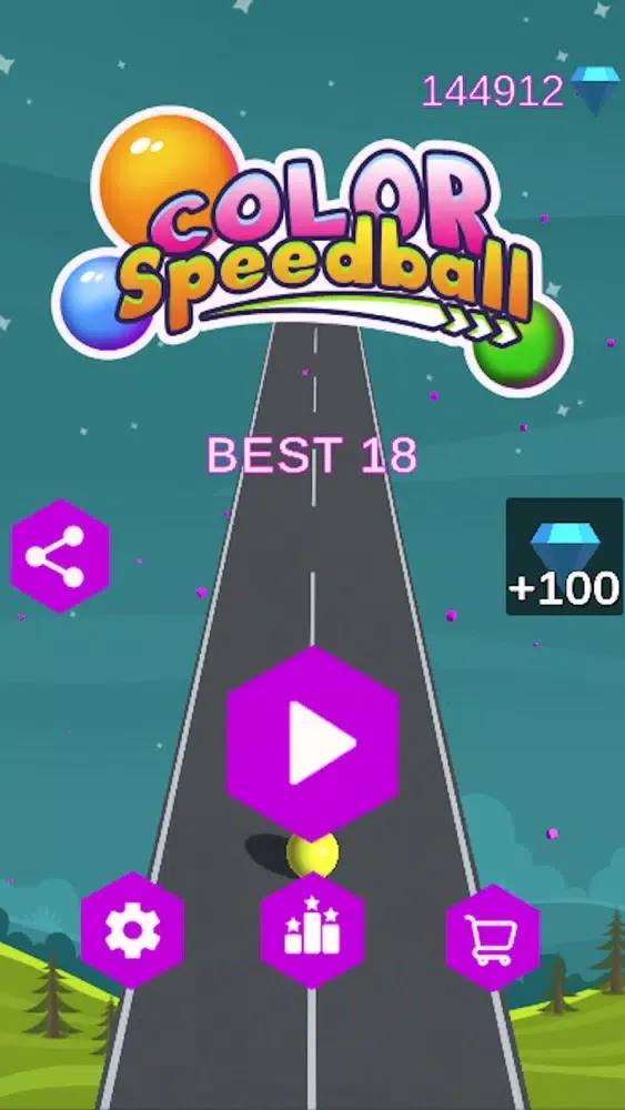 Captures d'écran de Color Speedball