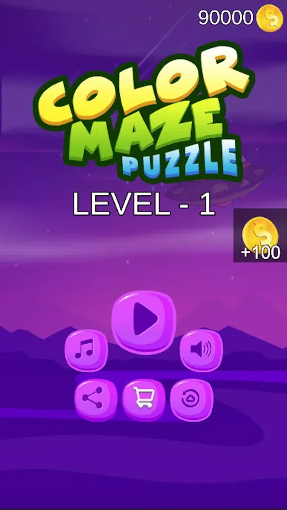 Screenshot di Color Maze Puzzle
