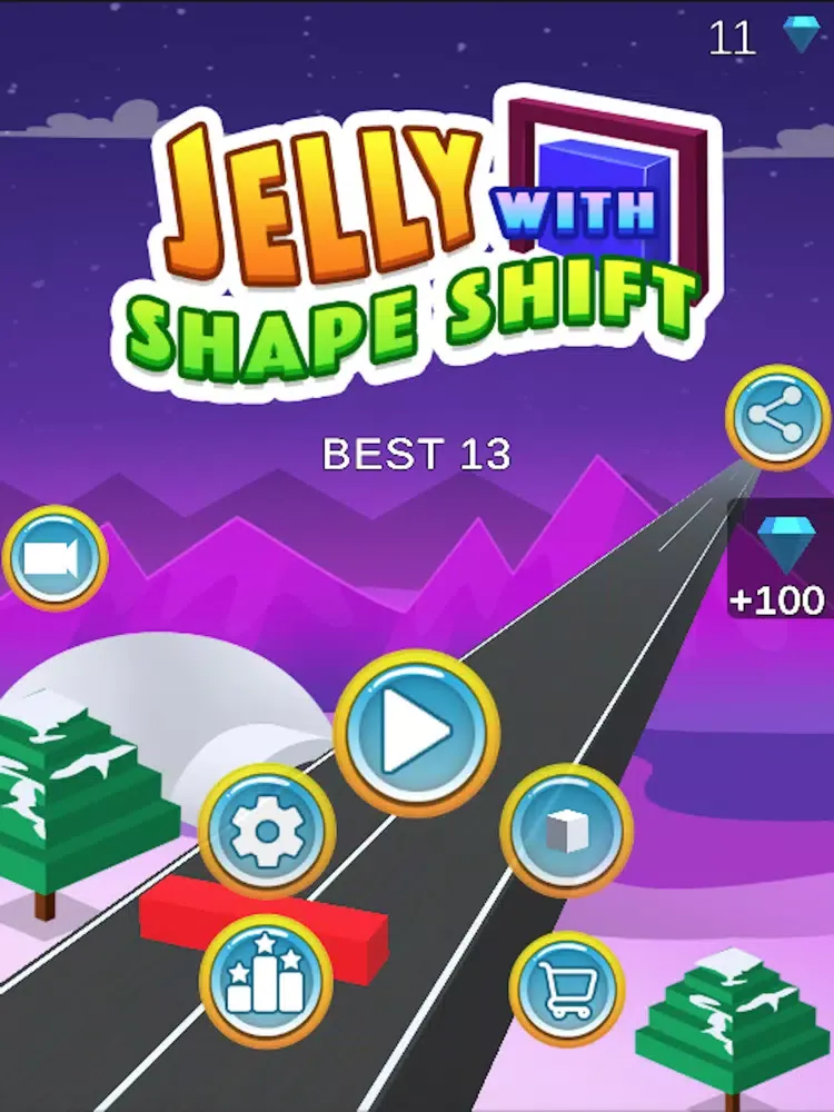 Jelly With Shape Shift iPad  スクリーンショット
