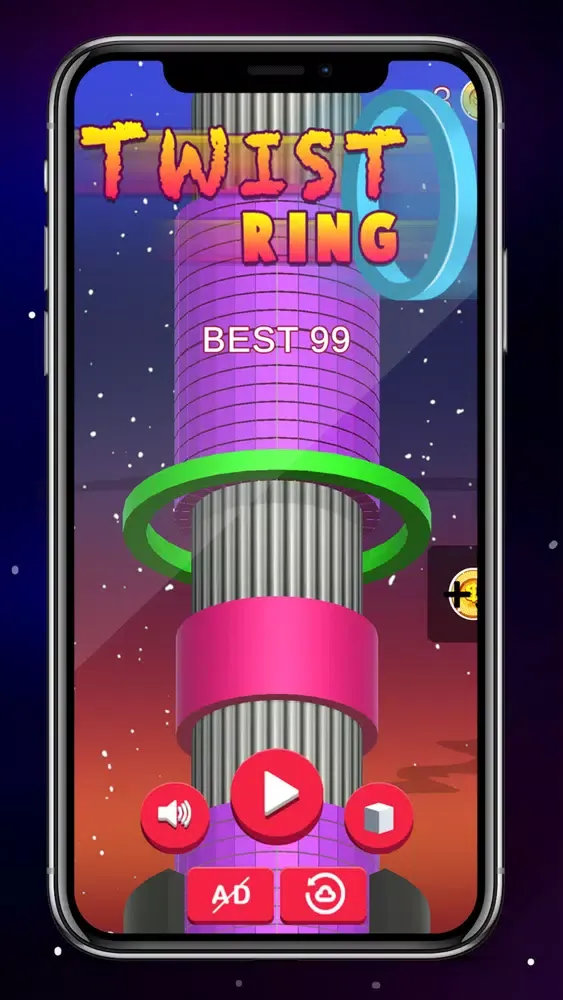 Capturas de tela do Twist Ring