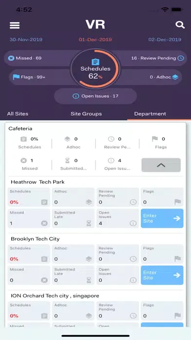 Captures d'écran de VR Retailer