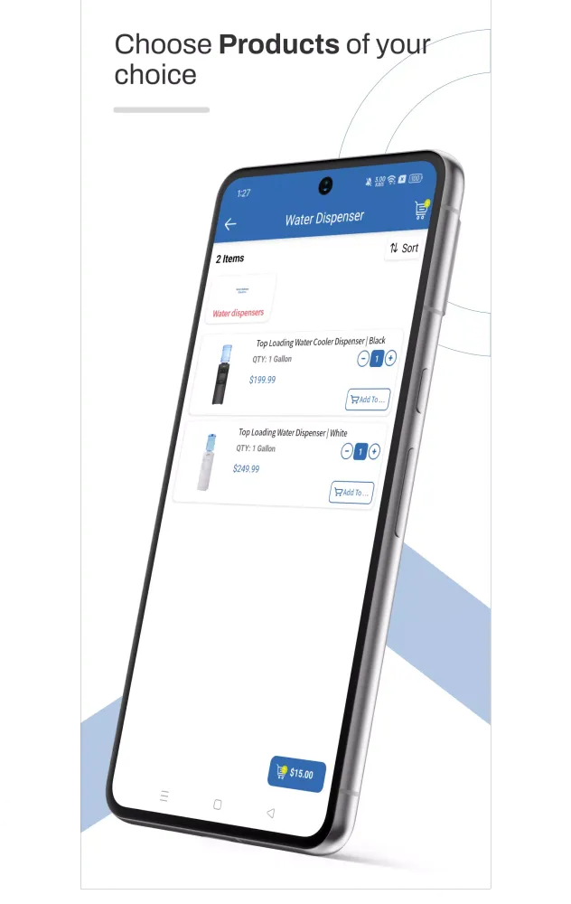 Tangkapan skrin Water Delivery Solutions