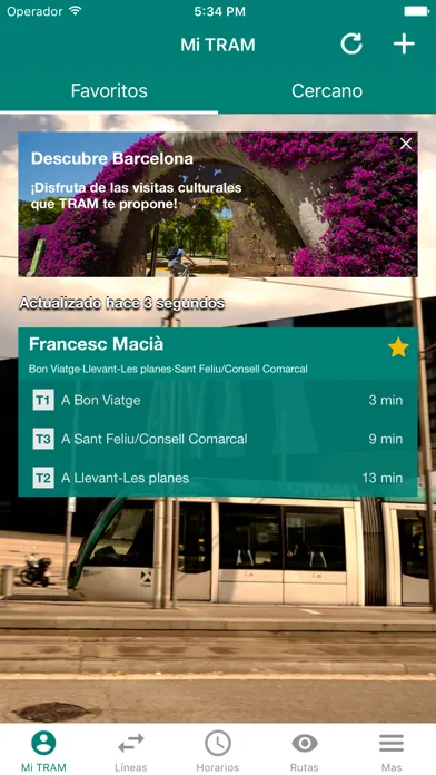 TRAM Barcelona سکرین شاٹس