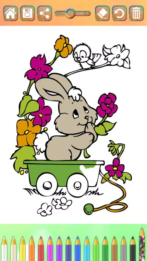 Скриншоты Easter eggs magic coloring pages for kids
