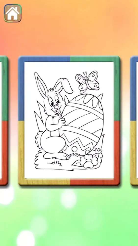 Скриншоты Easter eggs magic coloring pages for kids