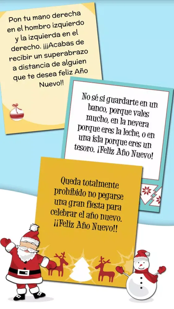 تصاویر Xmas & New Year Funny Messages in Spanish - Pro