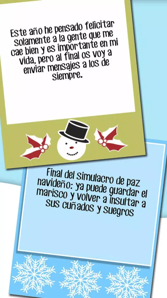 تصاویر Xmas & New Year Funny Messages in Spanish - Pro