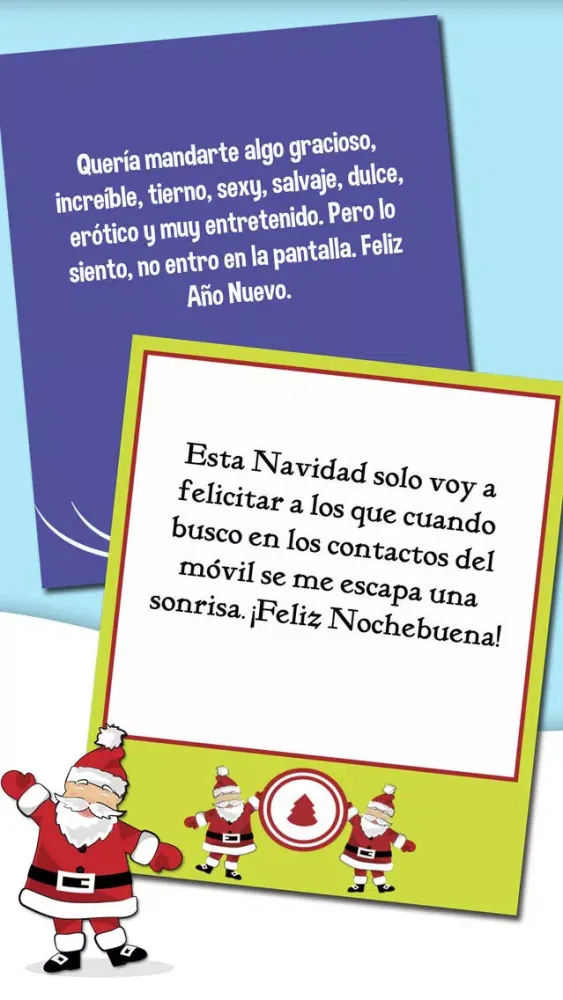 تصاویر Xmas & New Year Funny Messages in Spanish - Pro