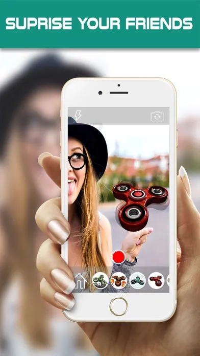Spinner video editor - 3D effects & animations スクリーンショット