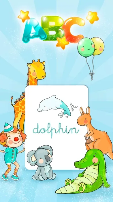 Capturas de pantalla de ABC Handwriting Practice 123