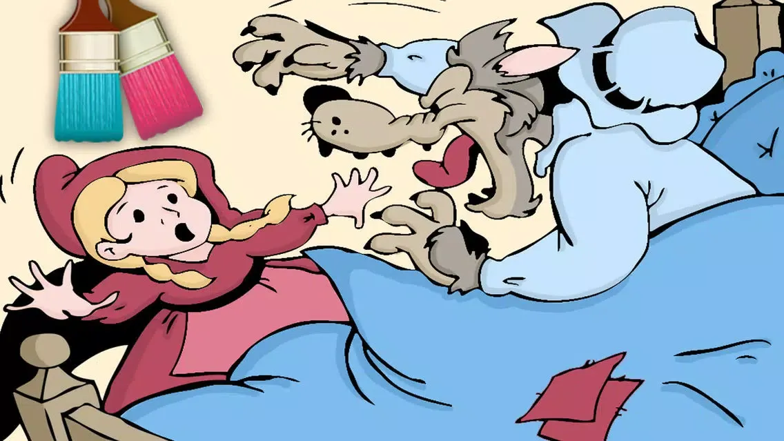 Tangkapan layar Color tales - fables & classic tales coloring PRO