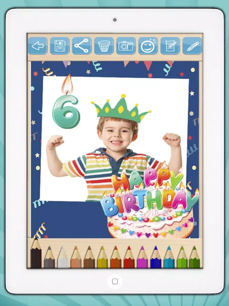صور Create cards and postcards to wish happy birthday - Premium iPad 
