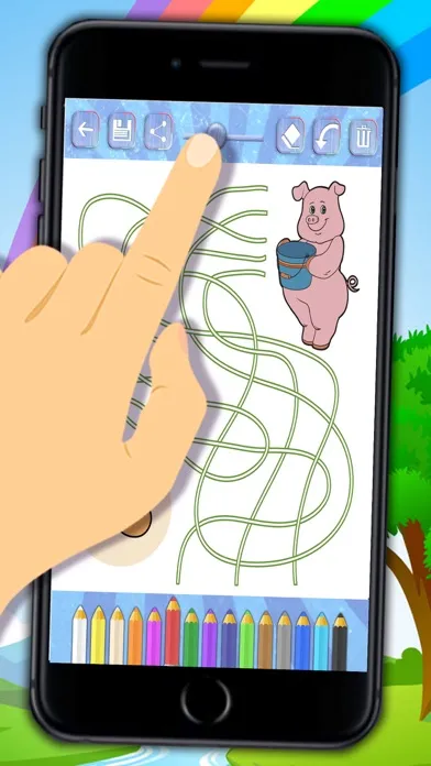 Mazes – logic games for children سکرین شاٹس
