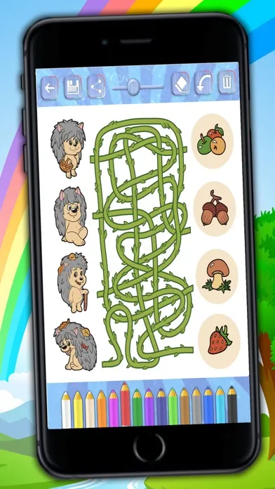 Mazes – logic games for children سکرین شاٹس