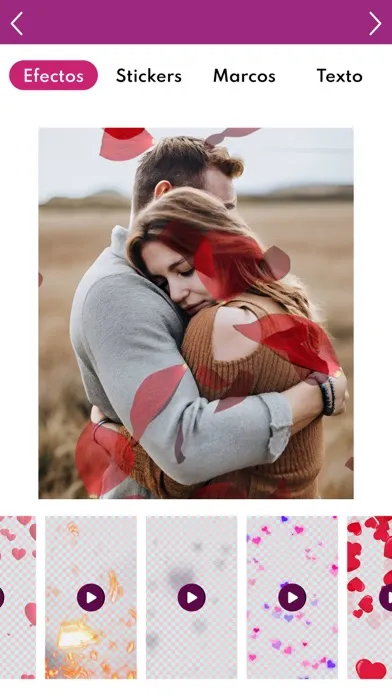 Captures d'écran de Frames and Cards with Love