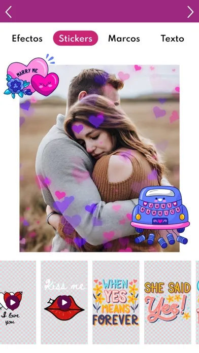 Captures d'écran de Frames and Cards with Love