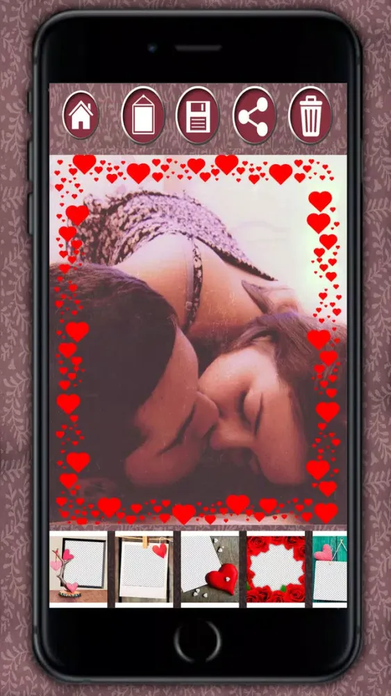 Love photo frames Photomontage love frames to edit your romantic images – Premium Screenshots