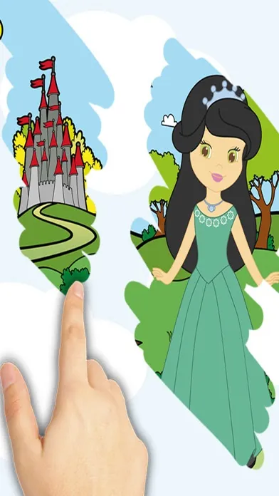 Paint princes in princesses coloring game Screenshots