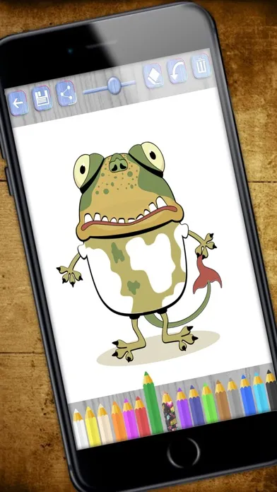 Скриншоты Paint monsters with magic - Halloween coloring book