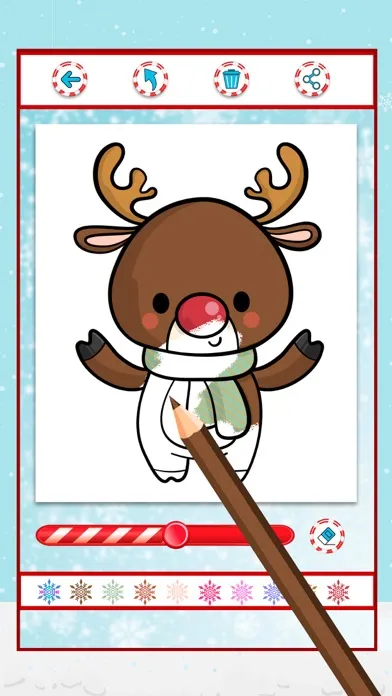Christmas, coloring pages book Screenshots
