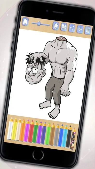 Paint and color zombies - Zombs coloring book for boys and girls Screenshots
