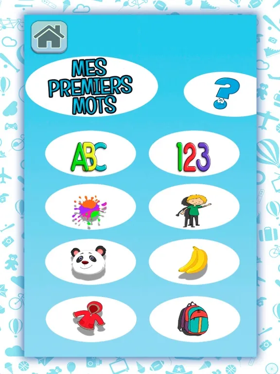 Ảnh chụp màn hình của My First Words - Learn French iPad 