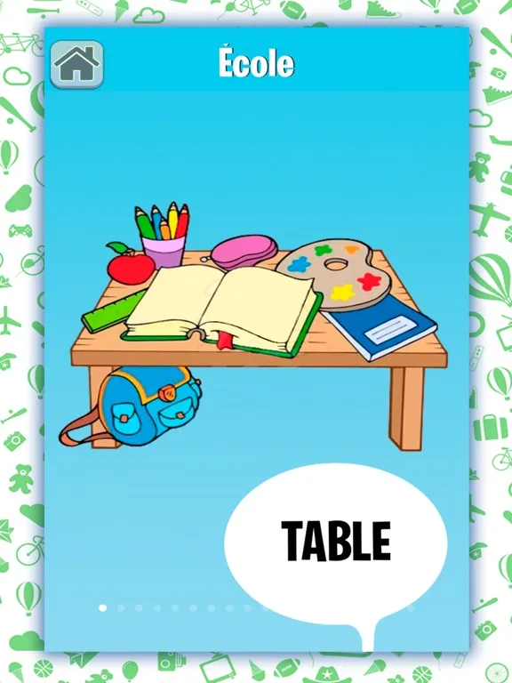Ảnh chụp màn hình của My First Words - Learn French iPad 