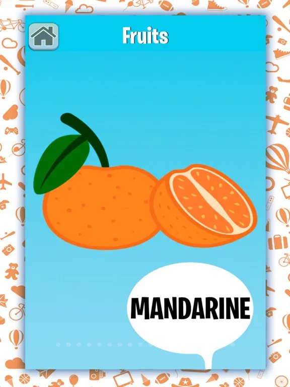 Ảnh chụp màn hình của My First Words - Learn French iPad 